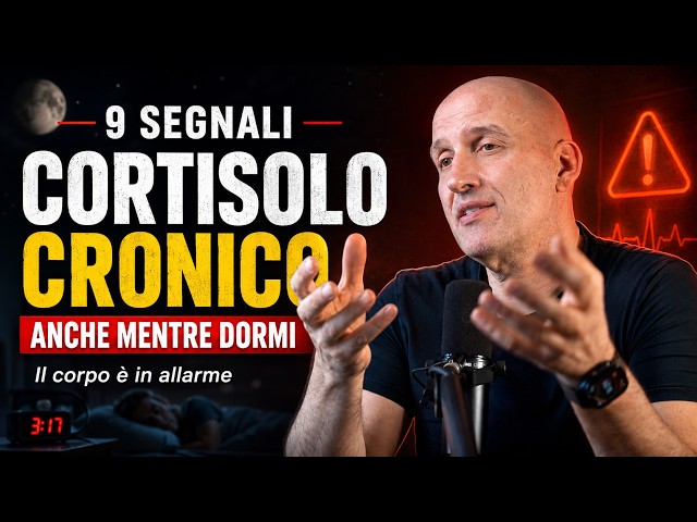 Il tuo corpo è sempre in allarme? 9 sintomi del cortisolo alto anche mentre dormi
