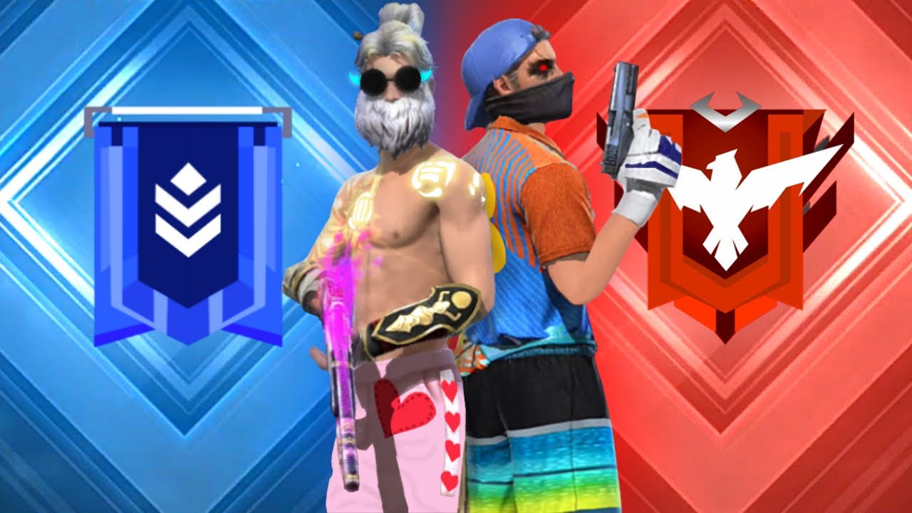 2 Proplayers Subindo do Platina ao Mestre no Free Fire