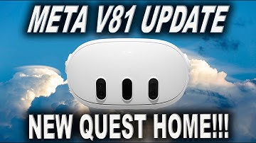 Meta Quest v81 Beta: New Home Environment Unveiled!
