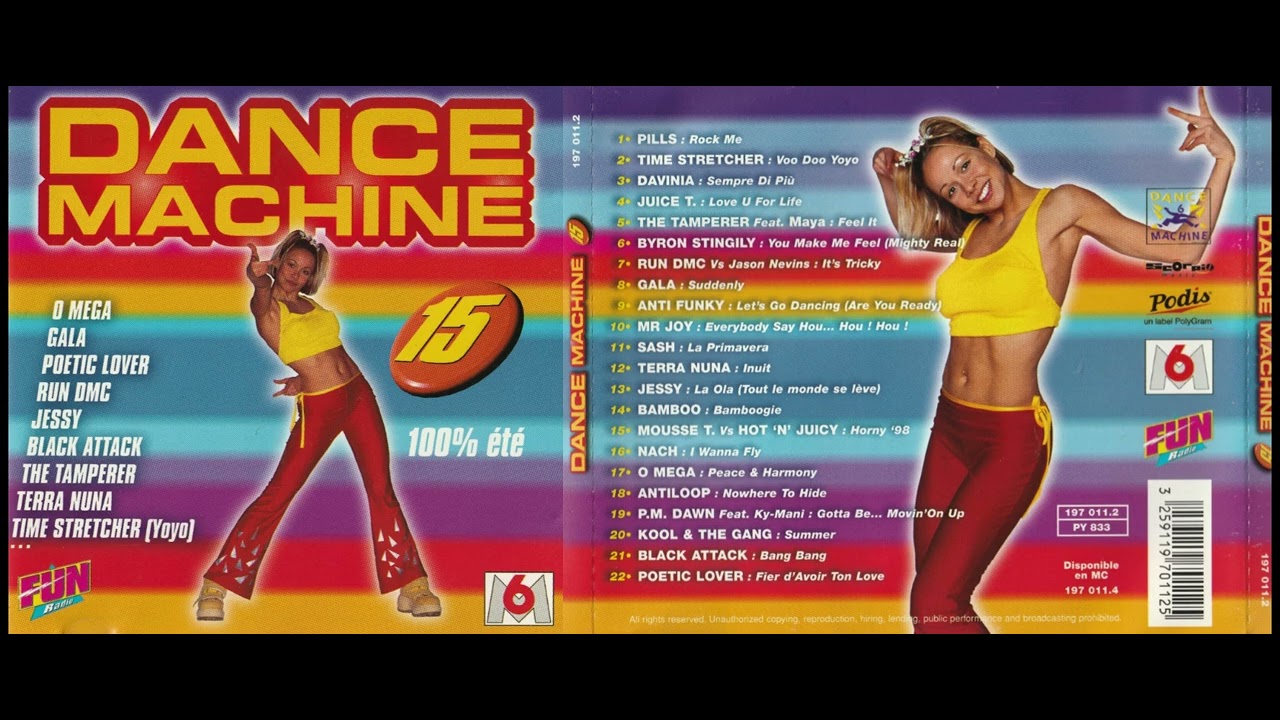 Dance Machine 15 (1998) 💿 Compilation complète 💿 YouTube