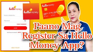 PAANO MAG REGISTER SA HELLO MONEY/ HELLO MONEY BY AUB