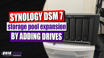 Synology DSM7 Storage Pool Expansion