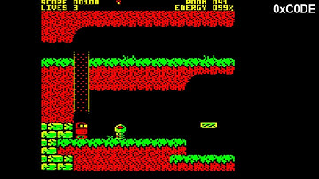 Rewind feature with visual effect in my Acorn Electron emulator