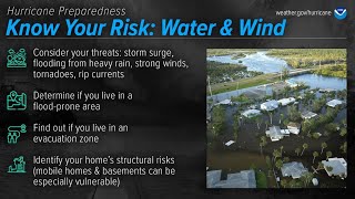 Hurricane prep week begins, Know your risk