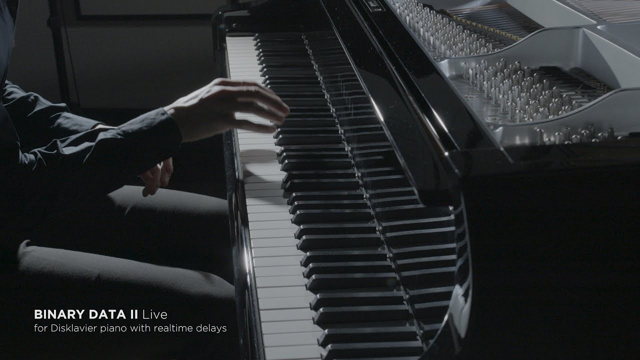 Alfonso Peduto - Binary Data II Live [Disklavier + realtime delays]