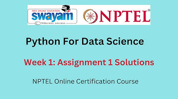 Python For Data Science week 1 assignment  answer || July - 2023  || NPTEL
