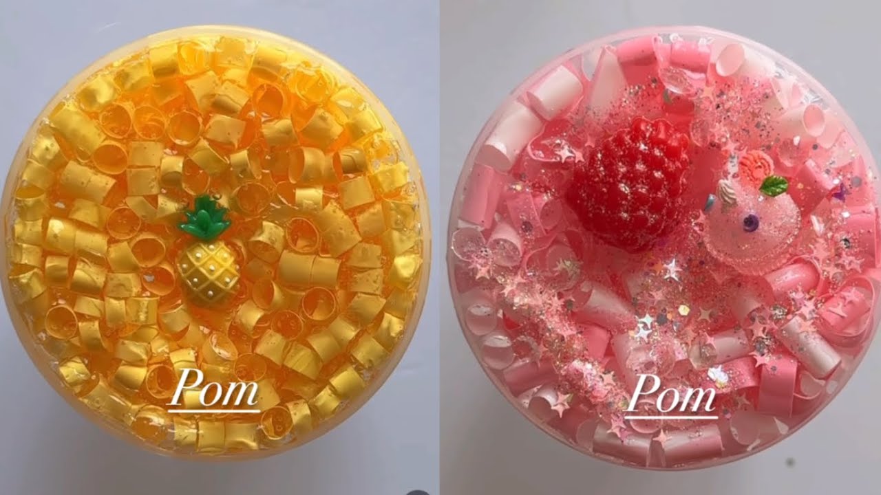 |Satisfying Slime Compilation| Clear Based Crunchy Slimes!