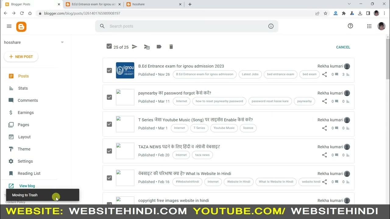 how-do-i-delete-old-posts-on-blogger-how-to-delete-a-blogger-blogspot
