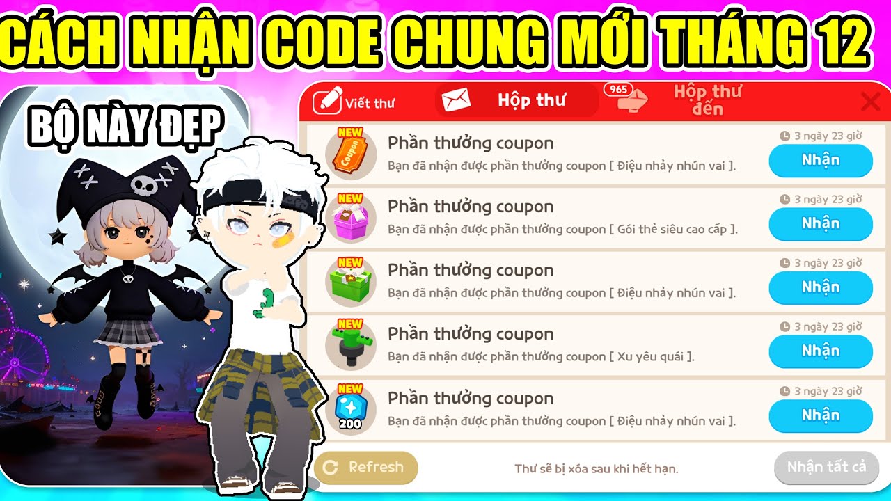 CÁCH NHẬN CODE CHUNG THÁNG 12 MỚI VÀ NGÀY CUỐI FULL SỰ KIỆN NHẬN NGÂN ...