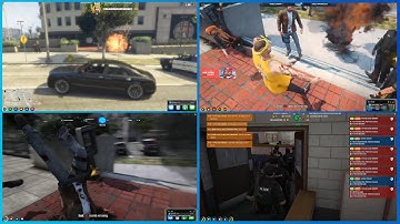 Cerberus C4s Ramee while giving his Mayoral speech to the cops ( all POVs) | NoPixel GTA RP