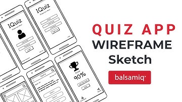 Mobile App Wireframe sketch using Balsamiq |  Balsamiq Mockups | UX Design Tutorial | Balsamiq