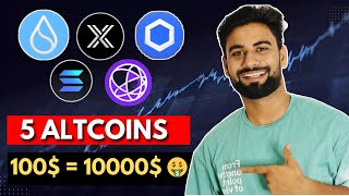 Top 5 Altcoins to invest for 2024 | Best crypto to buy now | Vishal Techzone