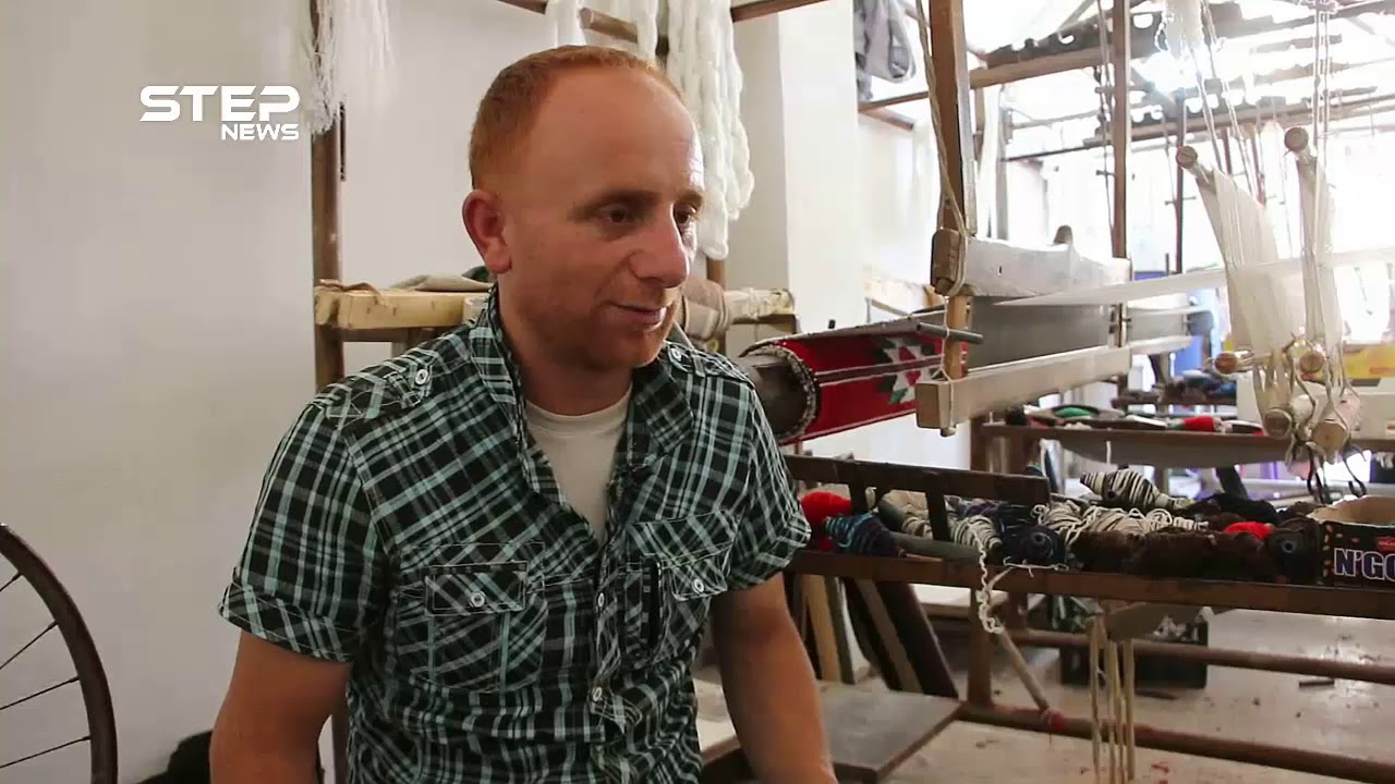 النول اليدوي في مدينة أريحا حرفة متوارثة تقاوم الواقع والصعوبات