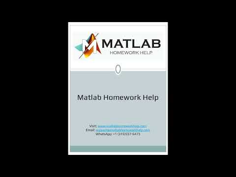 Matlab Homework Help