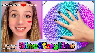 🌈 Satisfying ASMR Slime Storytime ✨ POV @Amara Chehade | Awesome Slime #12