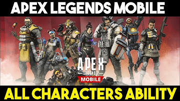 Apex Legends Mobile All Characters Ability Explained in Hindi | Apex Legends Mobile
