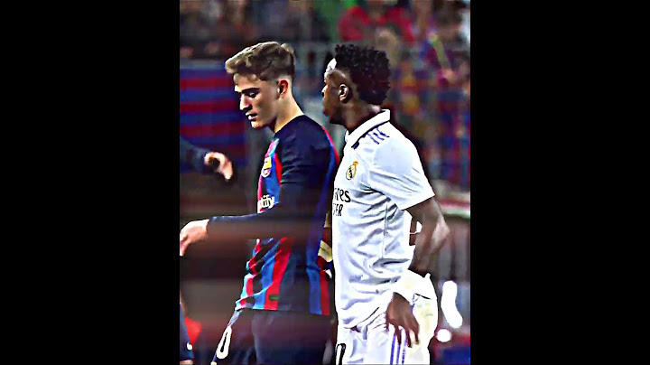 Gavi vs Vinicius 🔥🔥