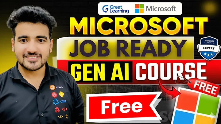 FREE For Only 7 Days Hurry Up 🚨 Free GEN AI Online Courses by Microsoft | Become Job ready for 2026!