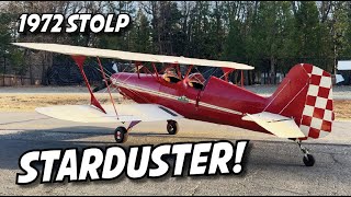 Mission to buy "Rosie" a 1972 Stolp Starduster Too