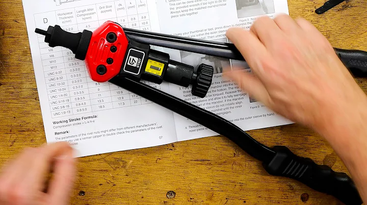 Giantisan Rivet Nut Tool - How to Set Up & Use - ↓ 24% Discount Below ↓