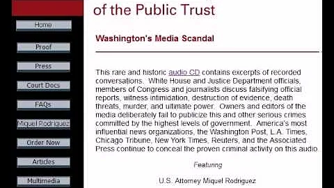 Miguel Rodriguez, Patrick Knowlton on Vince Foster...