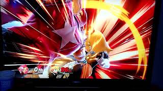 Super Smash Bros. Ultimate Terry uses Triple Wolf on Fake Peach