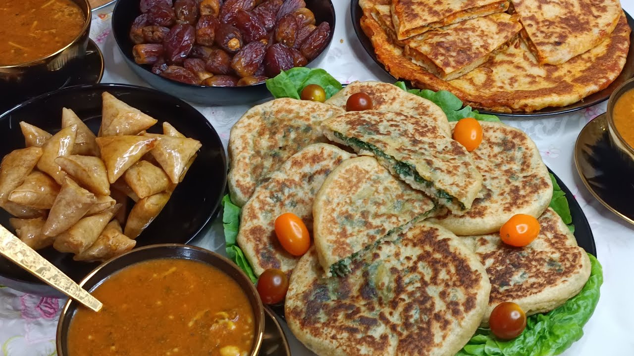 بدون مواد حافظة ولا دقيق ابيض💯حريرة مغربية على حقها وطريقها👑خبيزات صحيين بالسبانخ و الدقيق الكامل❤️