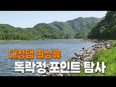 독락정 탐사~ 미리 보시고 주말 준비 / <strong>쏘가리</strong> 금어기 전 댐권 <strong>포인트</strong> 점검