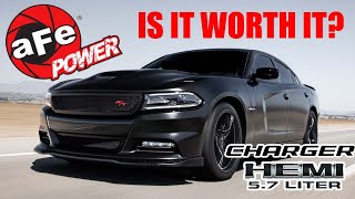 AFE Power Cold Air Intake Install and Sound test - Dodge Charger RT