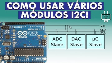 APRENDA A USAR VÁRIOS MÓDULOS I2C | Como conectar vários módulos I2C em um Arduino | Serial I2C