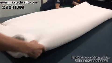 Auto Mattress Roll Packing Machine ( roll packing latex)