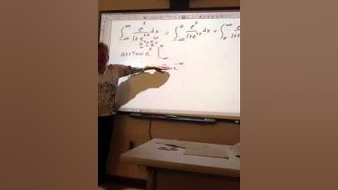 Dr. VanGlabek Calc II Improper Integrals - splitting