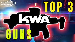 TOP 3 KWA AIRSOFT GUNS! - Boaz's Picks | Airsoft GI