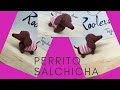 COMO TEJER  PERRO SALCHICHA AMIGURUMI/ Los Amigurumis De Roolexitho