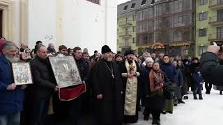 Реліг. громада в смт. Богородчани лишається вірною своїй Церкві