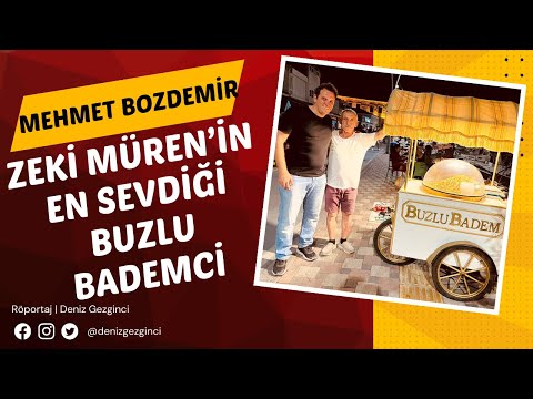 MEHMET BOZDEMİR: Zeki Müren’in en sevdiği buzlu bademci