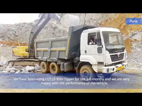 Ashok Leyland Customer Testimonial Pune U 2518 Tipper Truck