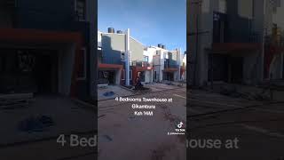 4 Bedrooms Townhouse for sale at Gikambura Kikuyu for Ksh 14M. Call 0722938972 #Kikuyu #affordable