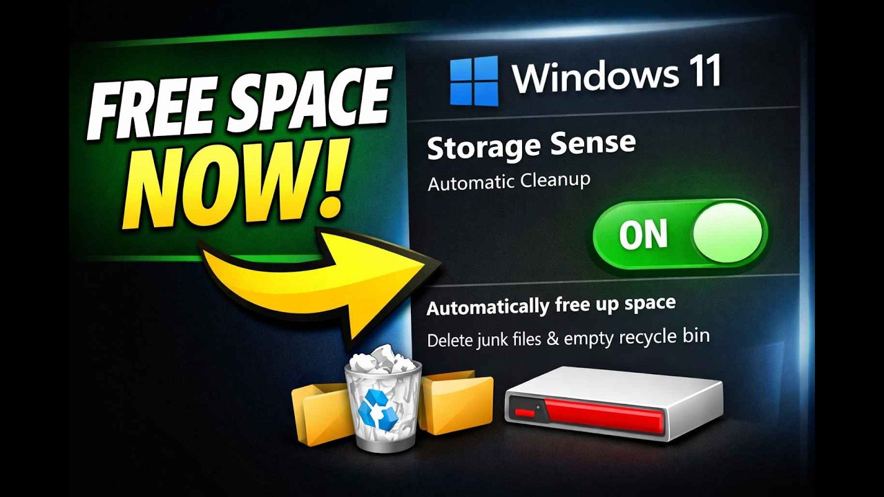 Window Sense How to Enable Storage Sense in Windows 11 | GearUpWindows Tutorial ...