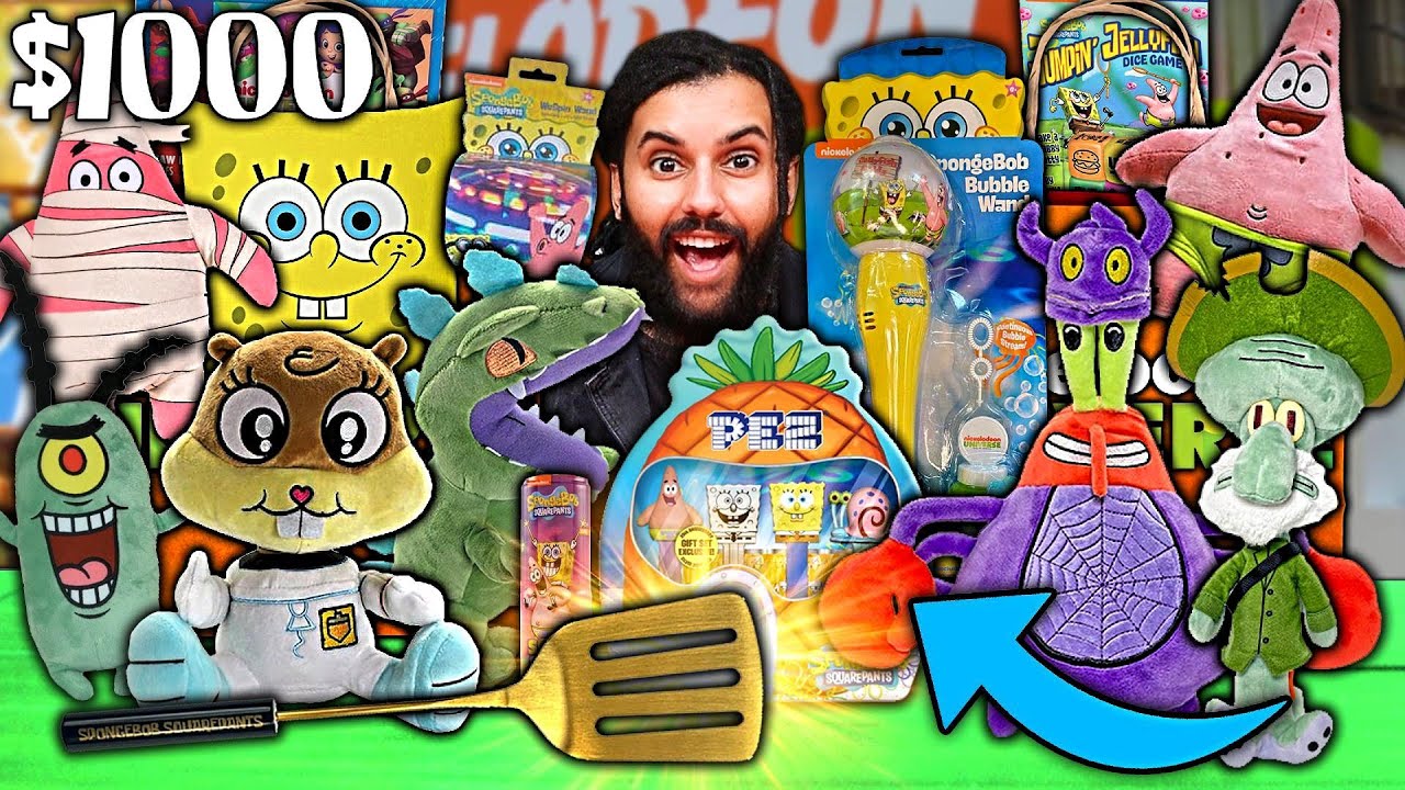 I BOUGHT EVERY ITEM AT THE BIGGEST NICKELODEON STORE ON EARTH!!
