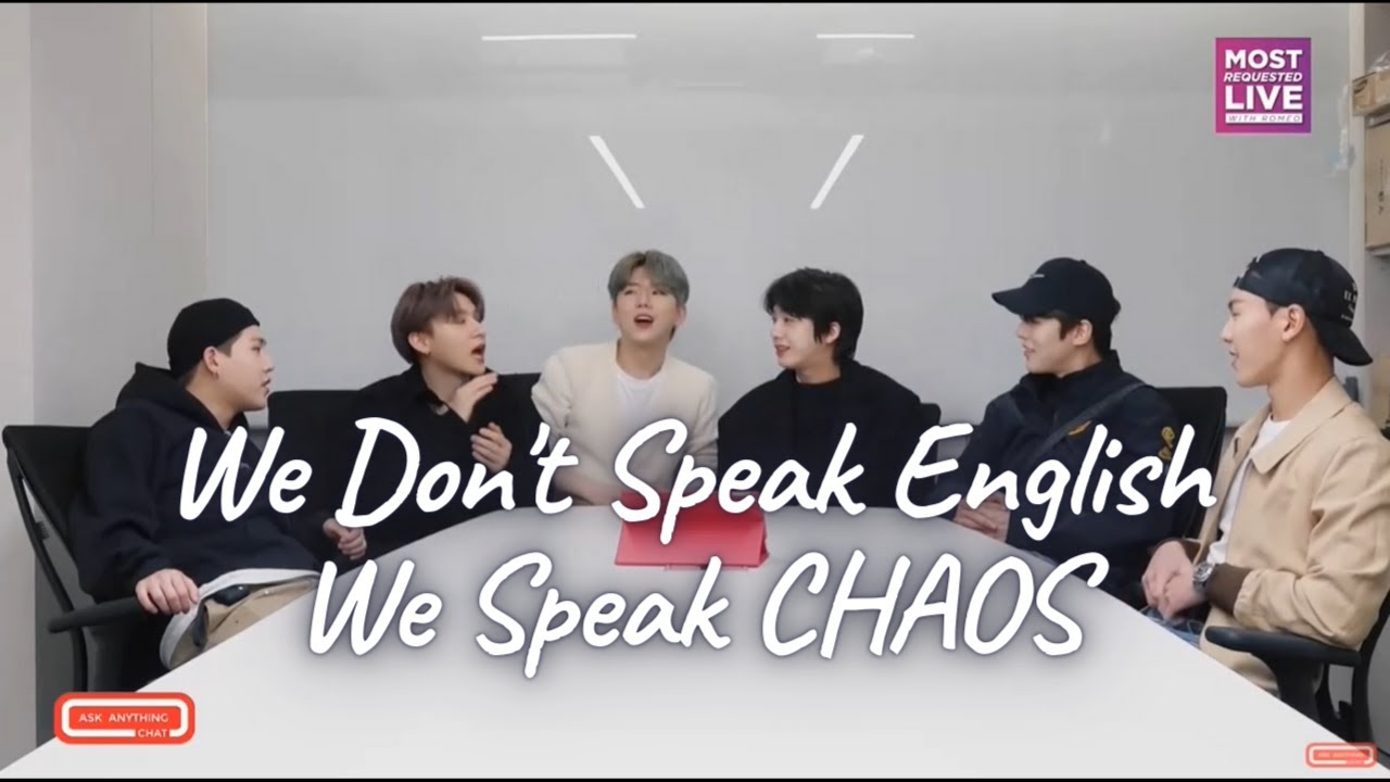 MONSTA X Being Chaotic In English Interviews