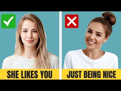 Video: Hoe weet je of een meisje vriendelijk is of flirt?