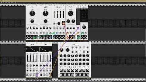 Modular Synthesis Beginners Tutorial using Free VCV Rack 2