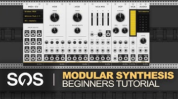Modular Synthesis Beginners Tutorial using Free VCV Rack 2