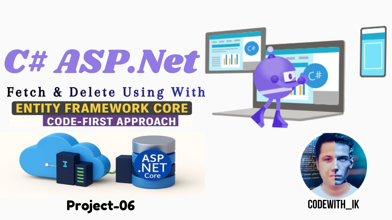 MVC .NET | Fetch & Delete (Code-First) — Step by Step Guide 🚀 - YouTube