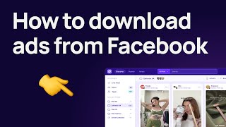 How to download video ads from Facebook, Instagram, TikTok Ad Library screenshot 5