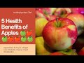 5 health benefits of applesapple khane ke faydeweight lossdiabetescancerheartconstipation