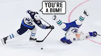 The DUMBEST Moments In NHL History!