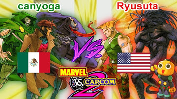 Marvel vs Capcom 2: New Age of Heroes - canyoga vs Ryusuta