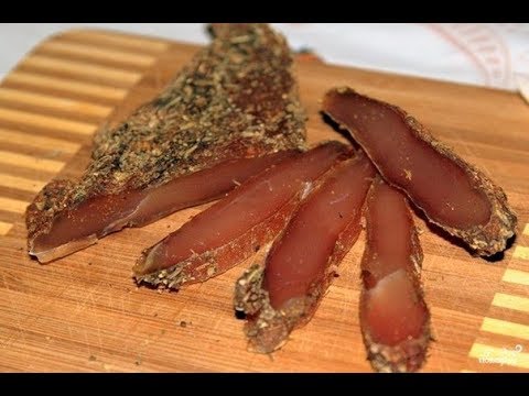 Вопрос: Как сделать вяленое мясо?